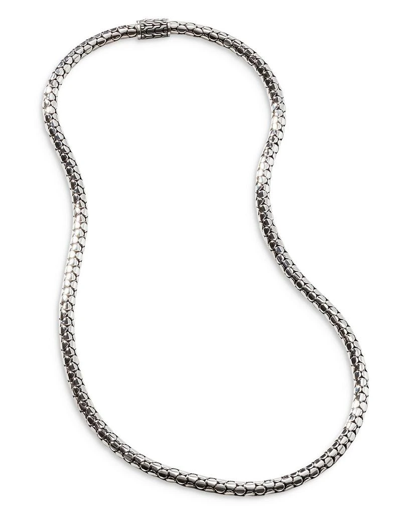 John Hardy Sterling Silver Dot Small Chain Necklace, 18" 3
