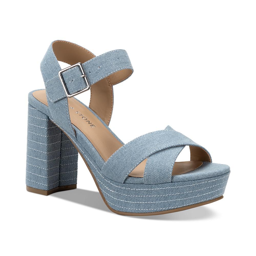 Sun + Stone Women's Dehmii Block Heel Platform Sandals, Created for Macy's