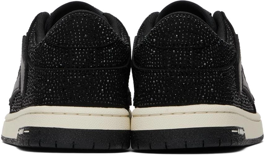 AMIRI Black Crystal Skel Low Top Sneakers 2