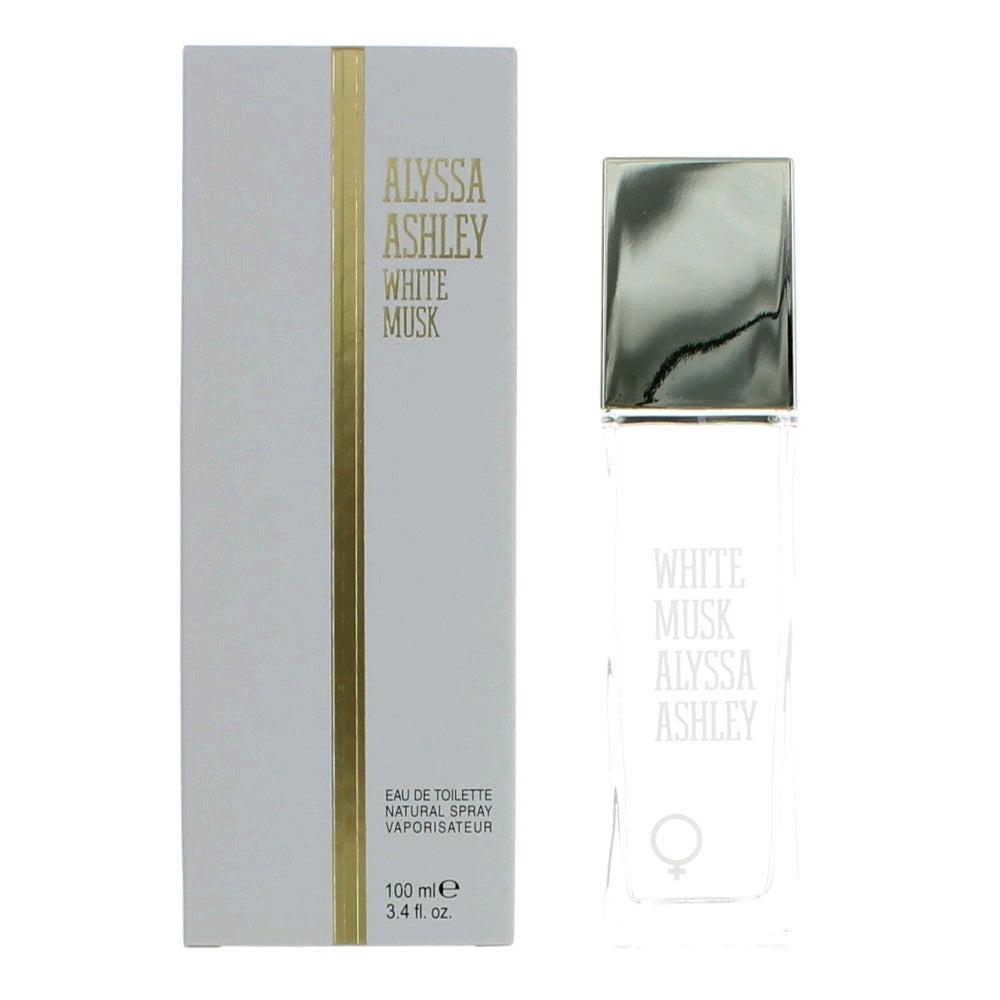ALYSSA ASHLEY White Musk by , 3.4 oz Eau De Toilette Spray for Women