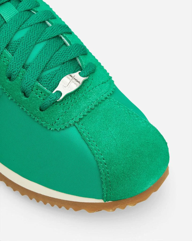 NIKE Women's Cortez Textile Sneakers Stadium Green / Coconut Milk 7