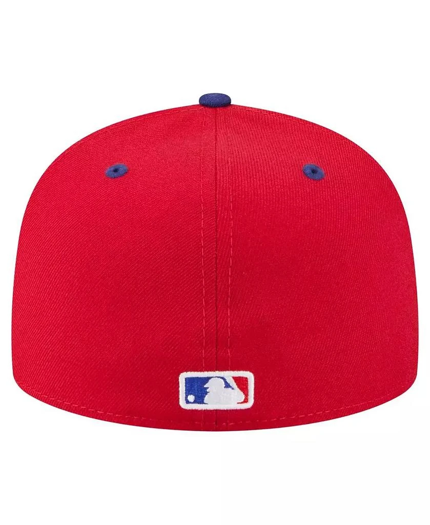 New Era Men's Bryce Harper Red Philadelphia Phillies 59FIFTY Fitted Hat 3