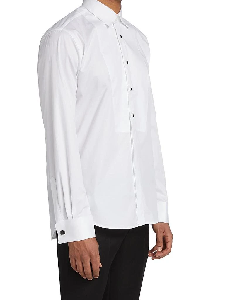 Saks Fifth Avenue COLLECTION Travel Stud Tuxedo Shirt 4