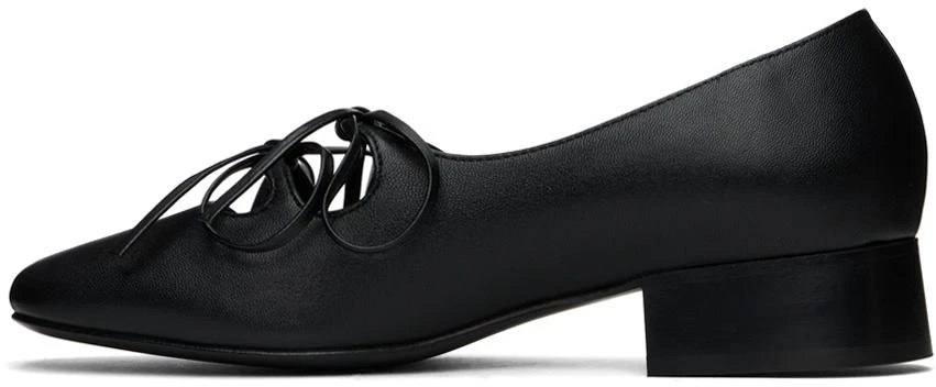 Nicole Saldaña Black Isabel Ballerina Flats 3