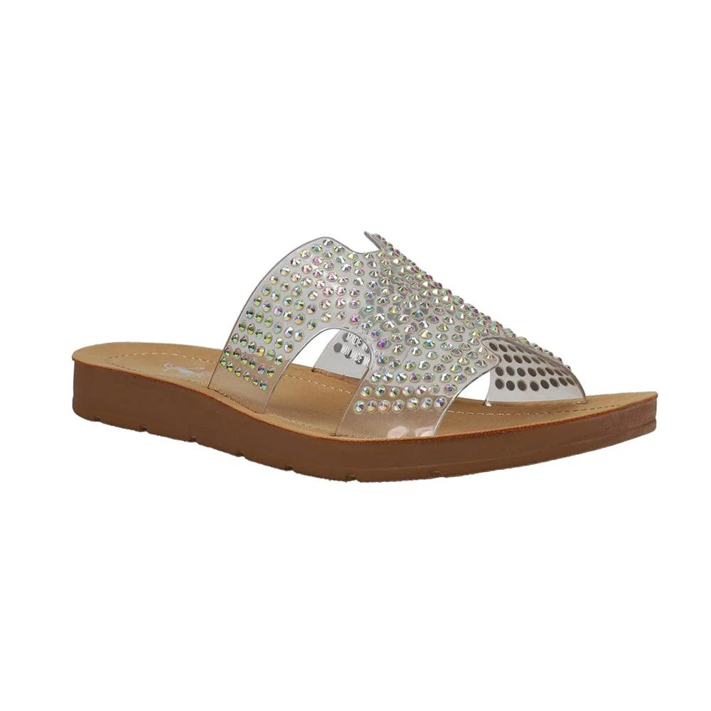 Corkys Bogalusa Clear Slide Sandals 2