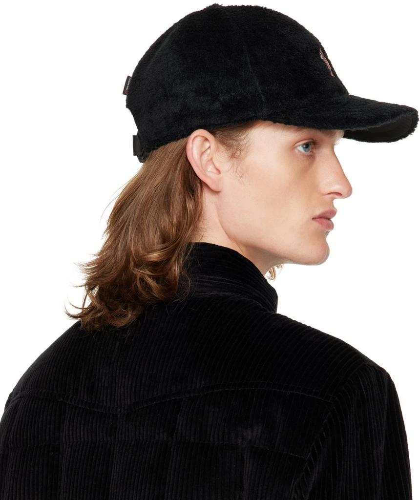 Moncler Black Embroidered Cap 3