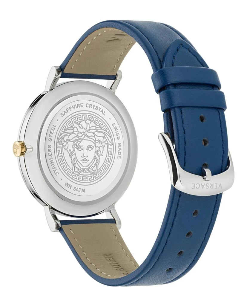 Versace V-Eternal Leather Watch 3