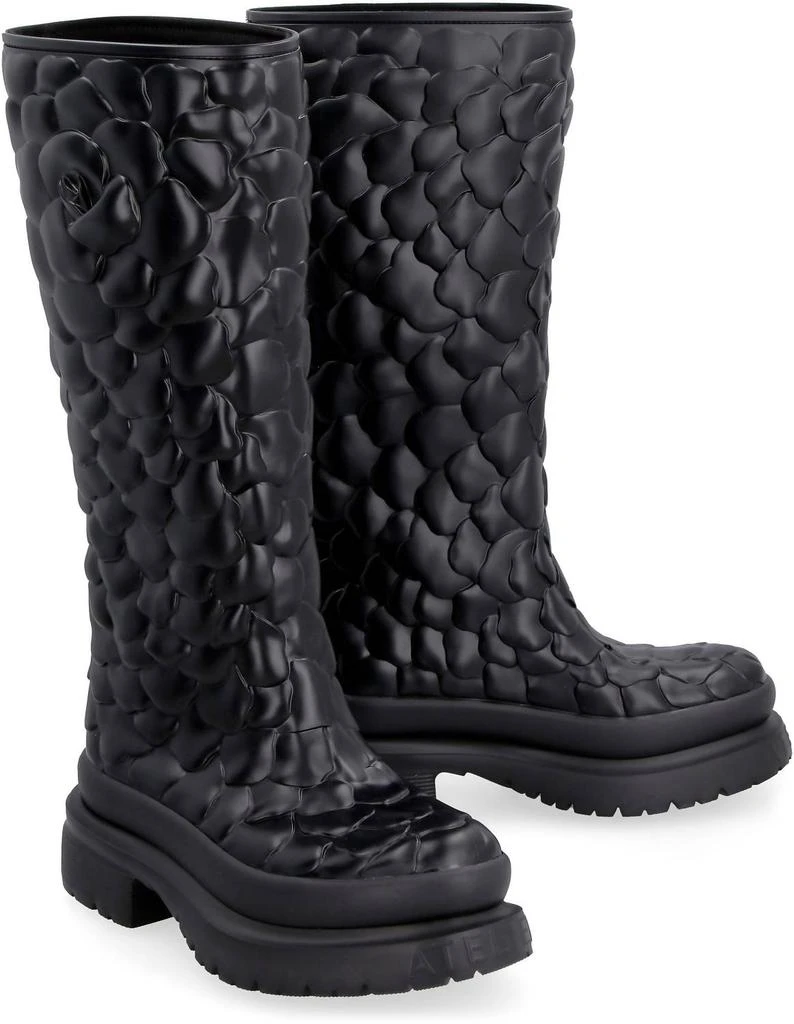 Valentino Valentino Garavani - Women's Atelier 03 Rose Rubber Boots 2