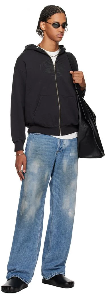 Still Kelly Black Printed-Graphic Hoodie 4