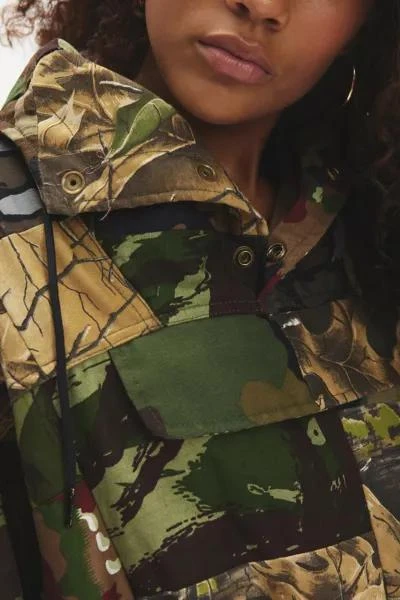 Urban Renewal ReMADE By UO Pieced Camo Jacket 2