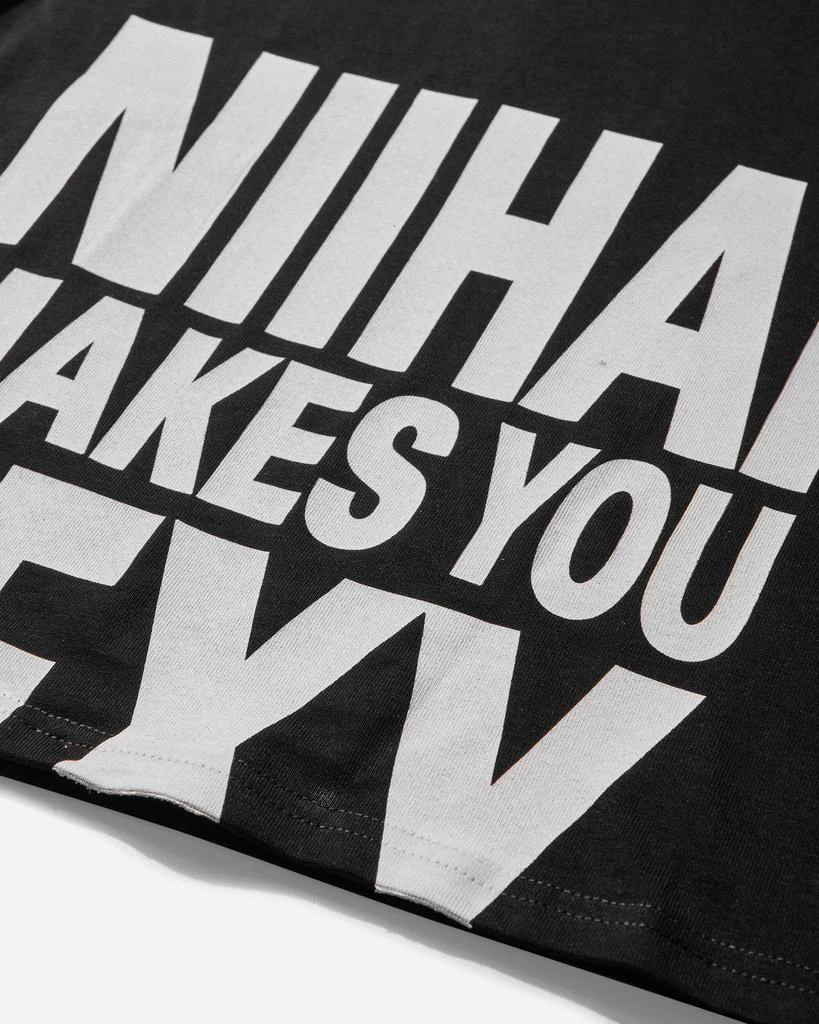 Nii Hai Women's Sexy Baby Tee Black 3