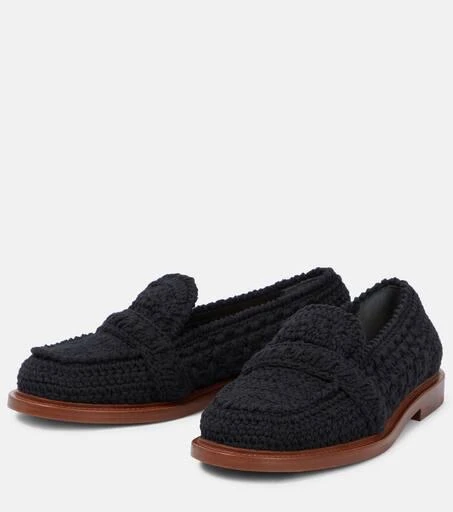 Chloé Kalya crochet loafers 5