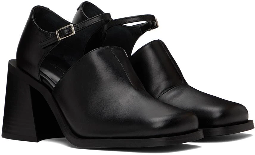 Justine Clenquet Black Kate Heels 4
