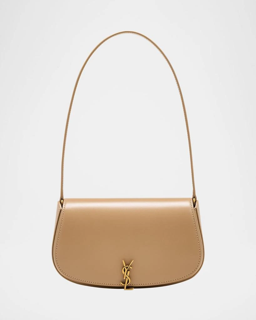 Yves Saint Laurent Mini YSL Flap Leather Shoulder Bag 1