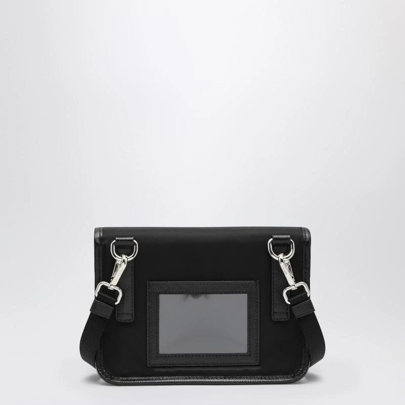 Prada Black Re-Nylon and Saffiano phone holder 5