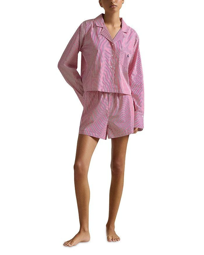 Ralph Lauren Cropped Shirt & Boxer Sleep Set 5