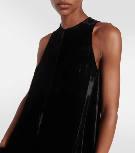 Rick Owens Senza velvet jumpsuit 4