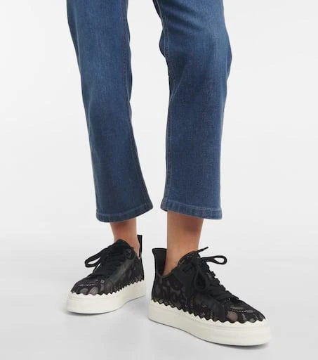 Chloé Lauren lace sneakers 4