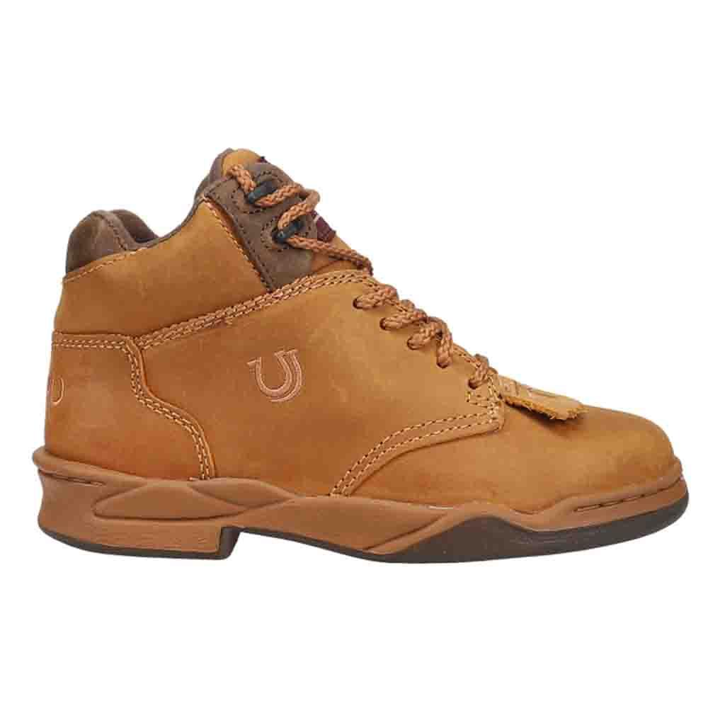 Roper Horseshoe Kiltie Round Toe Hiking Boots