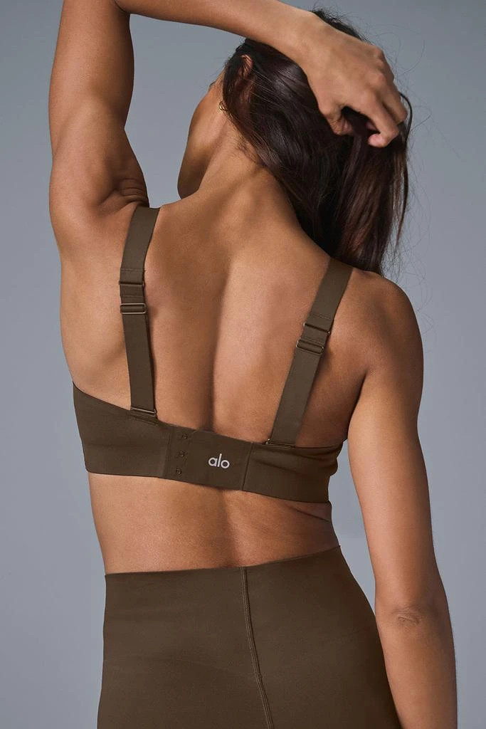 Alo Airlift Strength Bra - Espresso 2