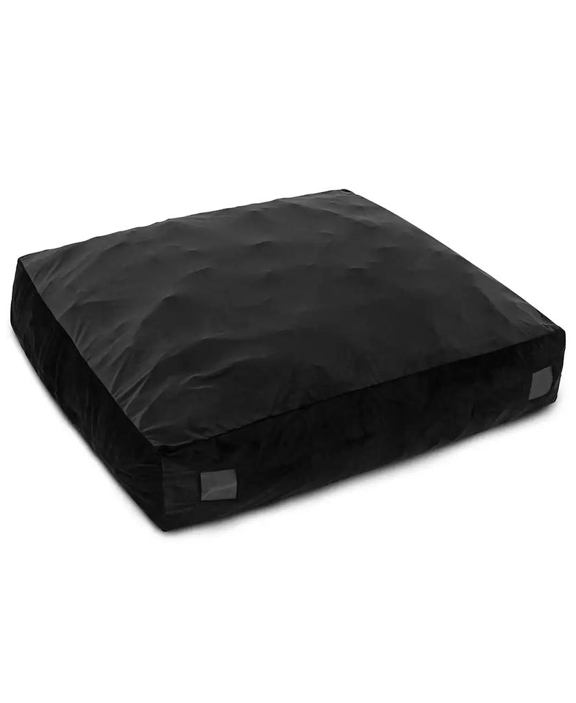 Costway 57" x 57" Crash Pad Sensory Mat with Foam Blocks & Washable Velvet Cover