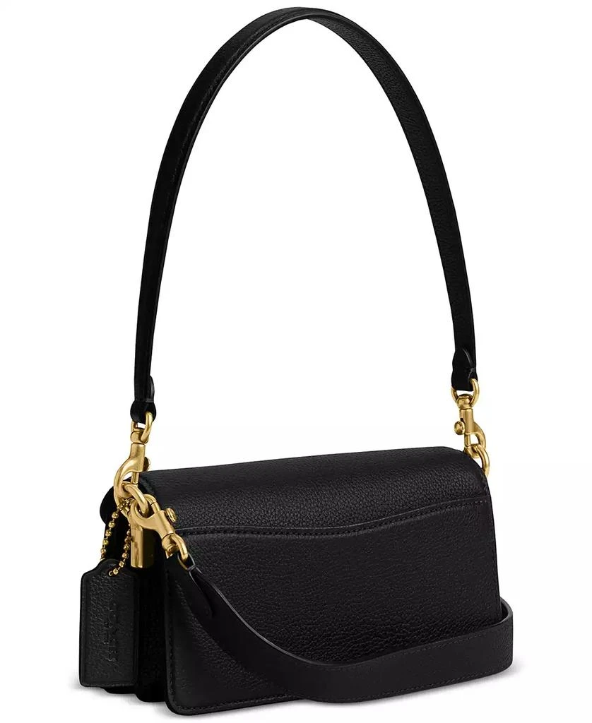 Coach Polished Pebble Leather Mini Tabby Shoulder Bag 20 3