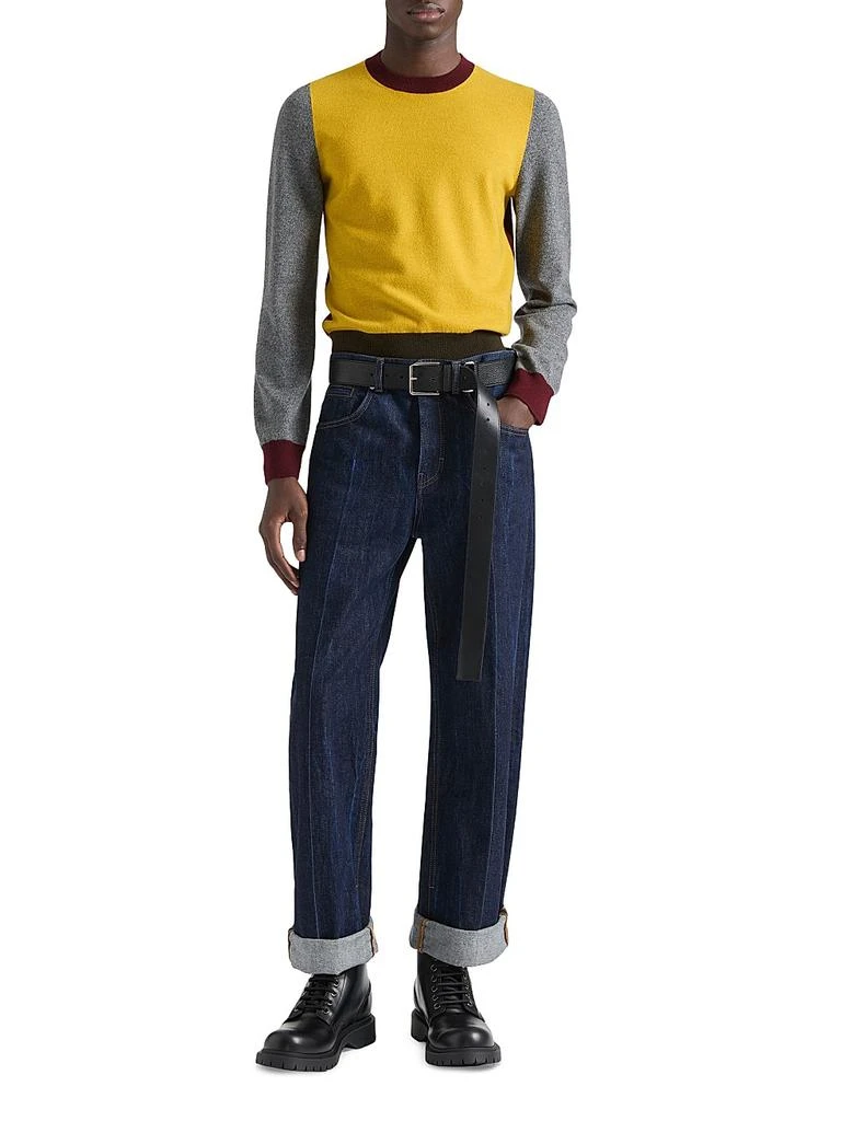 Givenchy Color Block Sweater in Wool 2