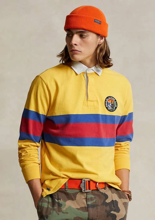Ralph Lauren Ralph Lauren Classic Fit Striped Jersey Rugby Shirt 1