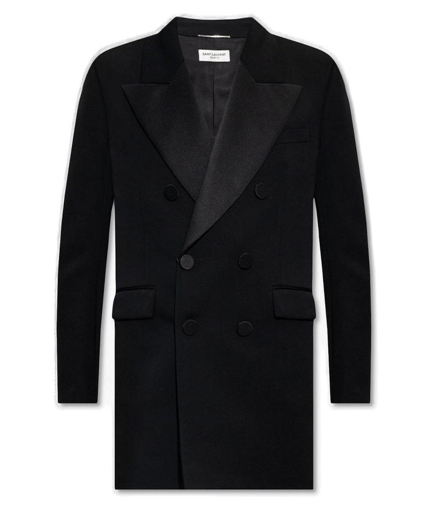 Yves Saint Laurent Saint Laurent Double-Breasted Long