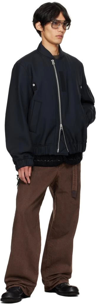 Sacai Brown Belted Jeans 4