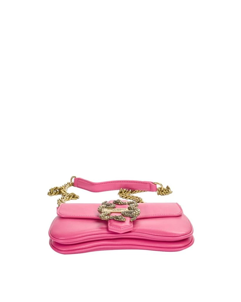 Just Cavalli Just Cavalli Logo-Plaque Chain-Link Crossbody Bag 5