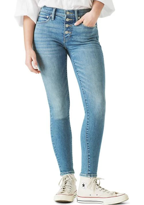 Lucky Brand Brand Ava Mid Rise Skinny Jeans 1