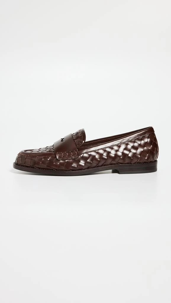 Loeffler Randall Rachel Woven Leather Loafers 5