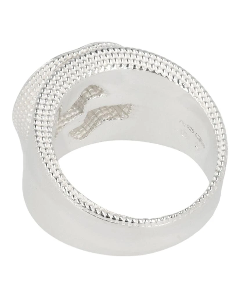 Gucci Sterling Silver Interlocking G Ring 2