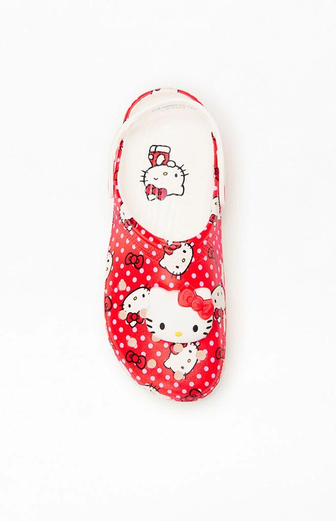 Crocs Hello Kitty Red Classic Clogs 5