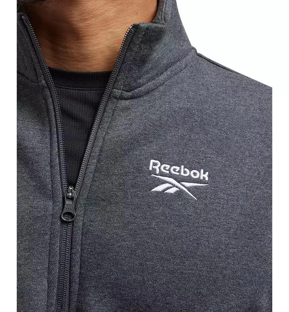 Reebok Men's Identity Regular-Fit Quarter-Zip Fleece Sweatshirt 2