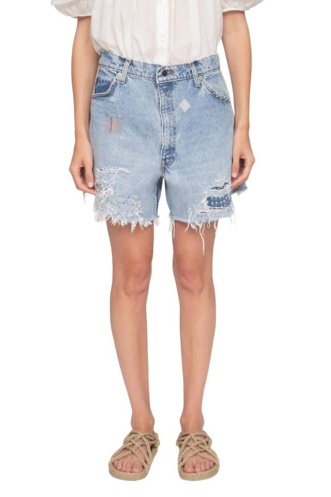 Sea Marion Denim Short In Blue