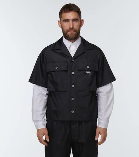Prada Re-Nylon short-sleeved shirt 3