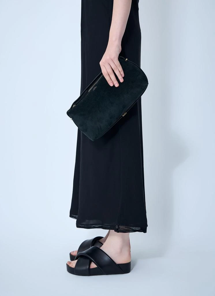 Totême T-Lock Leather Clutch 2
