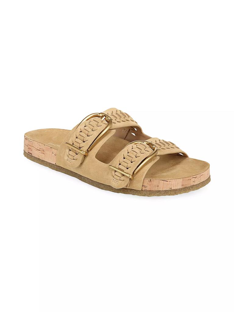 Veronica Beard Paige Suede Sandals