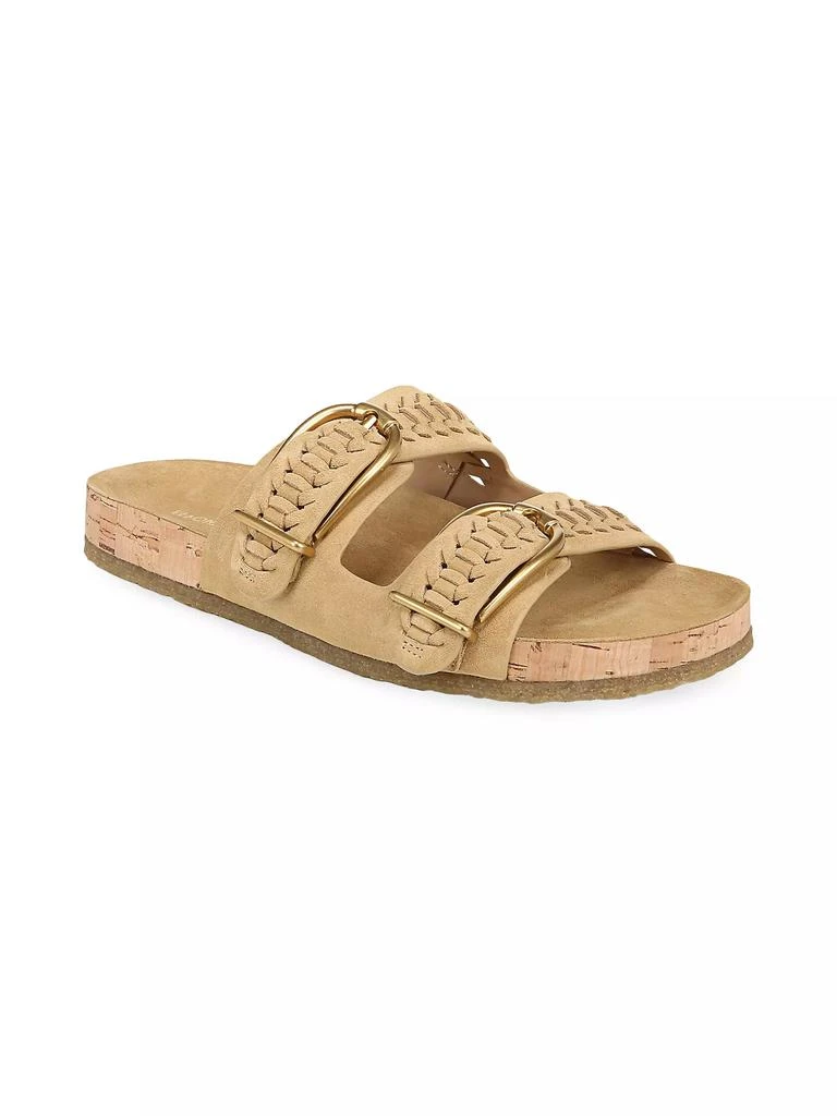 Veronica Beard Paige Suede Sandals 2