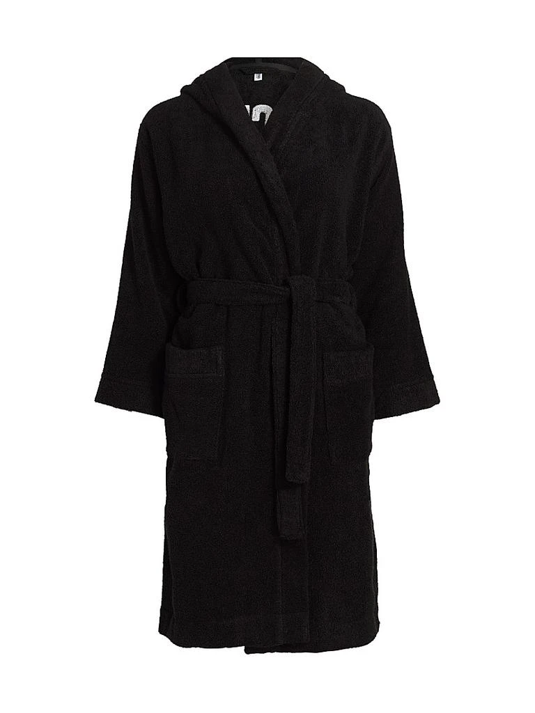 Moschino Moschino Intimo Donna Hooded Bathrobe
