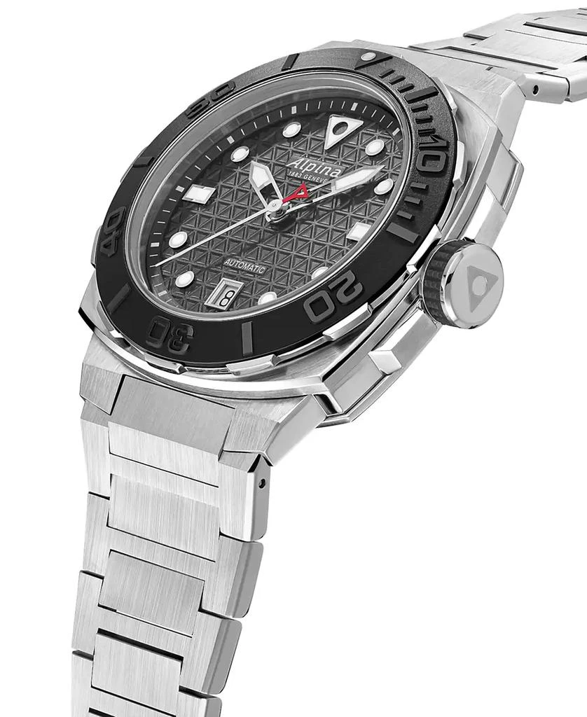 Alpina Men's Swiss Automatic Seastrong Extreme Stainless Steel Bracelet Watch 39mm 3