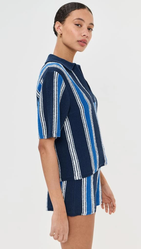 LE BOP Striped Polo 3