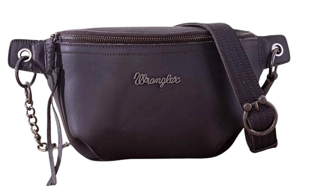 Wrangler Wrangler - Genuine Leather Belt Bag Fanny Pack