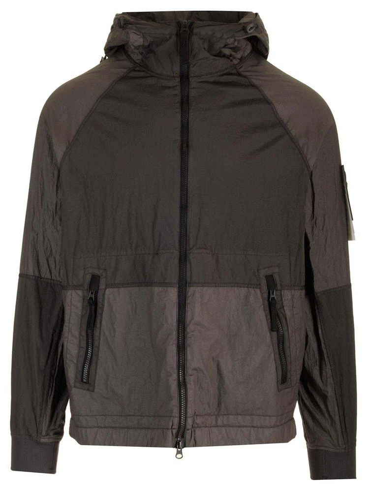 Stone Island Stone Island Zip Up Hooded Jacket 1