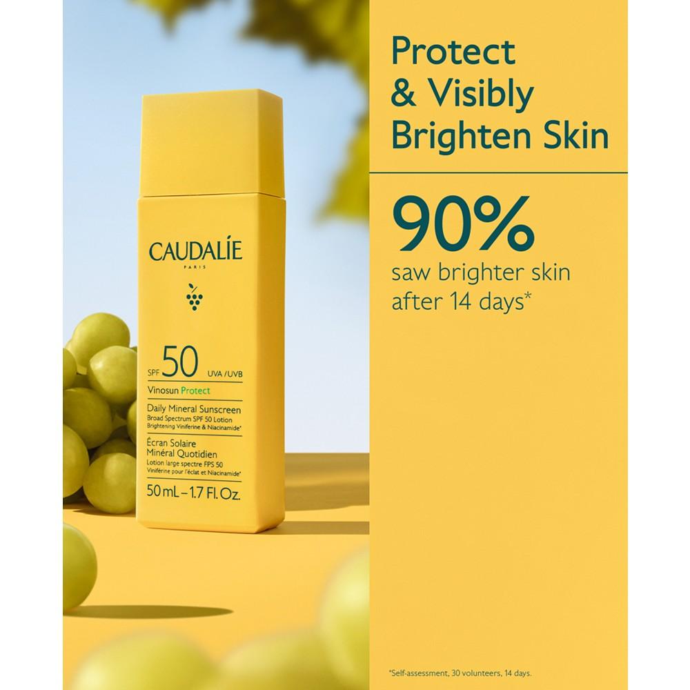 Caudalie Vinosun Protect Daily Mineral Sunscreen SPF 50, 1.7 oz.