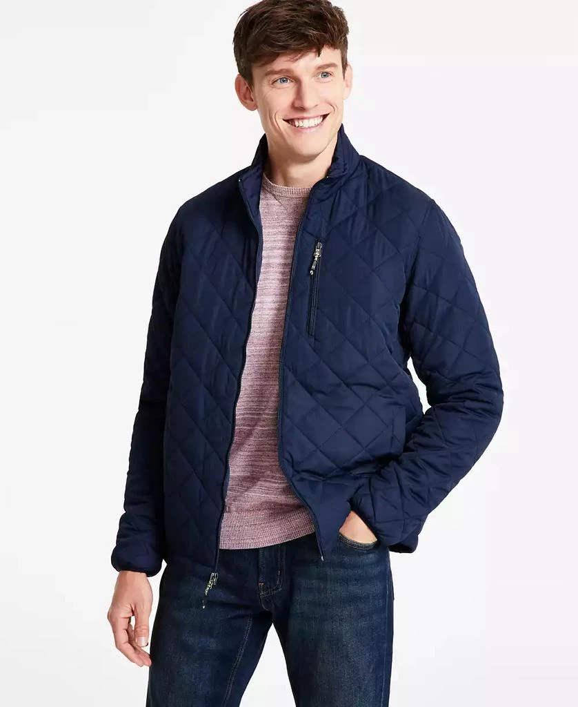HAWKE & CO Men's Diamond Quilted Heritage Jacket, Created for Macy's 1