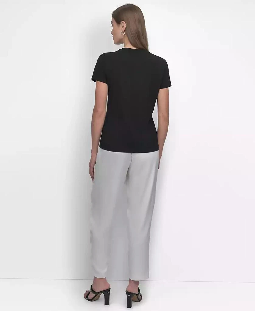 DKNY Women's Iconic Shopping Short-Sleeve T-Shirt 2