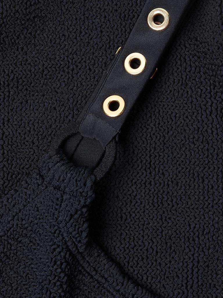 Hunza G Melody Knitted One-Piece Swimsuit 6